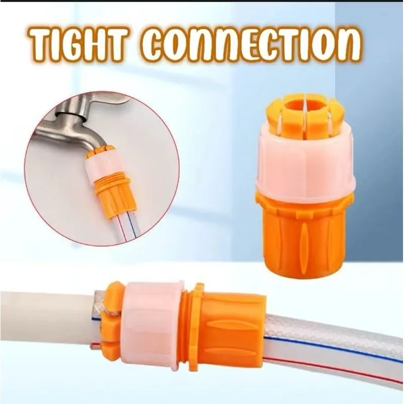 1/2PCS Universal garden watering faucet interface anti backflow quick connector, bathroom kitchen faucet extension accessory