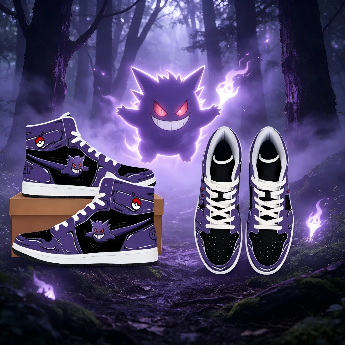 baskets-montantes-personnalisees-anime-pokemon-gengar-pour-hommes-et-femmes-chaussures-decontractees-a-la-mode-respirantes-et-confortables