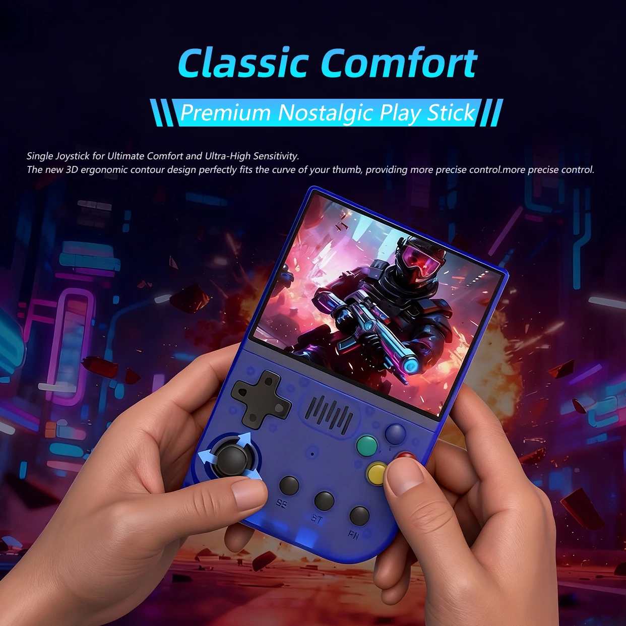 F35V Retro Handheld Game Conso - Gaming Console.Emulators recension och pris