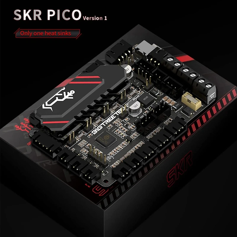 

SKR Pico 3D Printing Motherboard V1 UART Mode Onboard TMC2209 Control Board Equipped Raspberry Pi ARM Cortex-M0+ RP2040