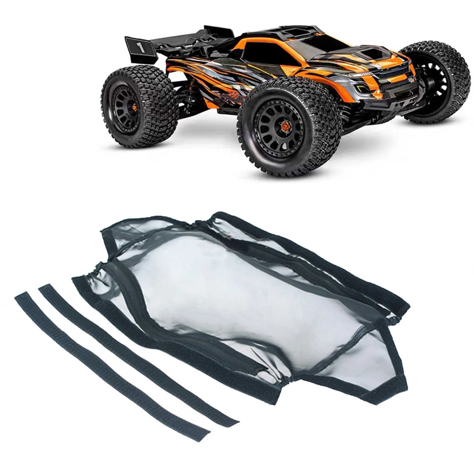 

Waterproof Cover Protective Chassis Dirt Dust Resist Guard Cover for 1/6 XRT 8S Monster Truck Rc Car Upgrade Parts Accessories