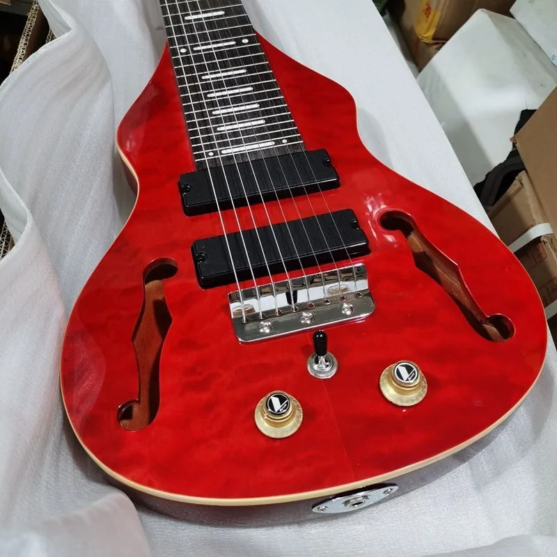 8-String Hawaiian Slider Electric Guitar, 8-String Hawaiian