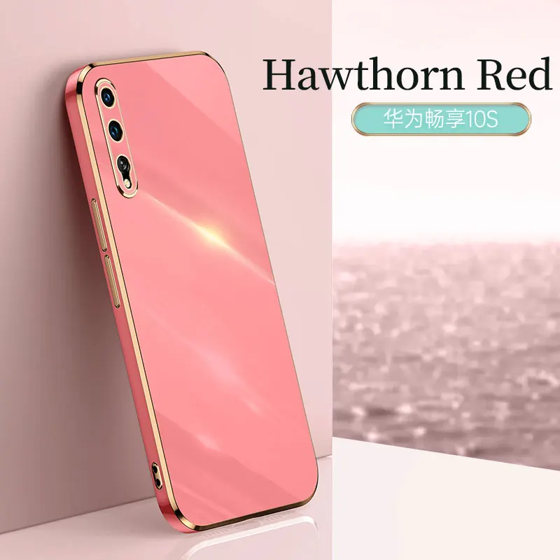 For Huawei Y8P Case Protective Electroplating Shockproof Huawei Y8P Case Cover Silicone TPU Soft