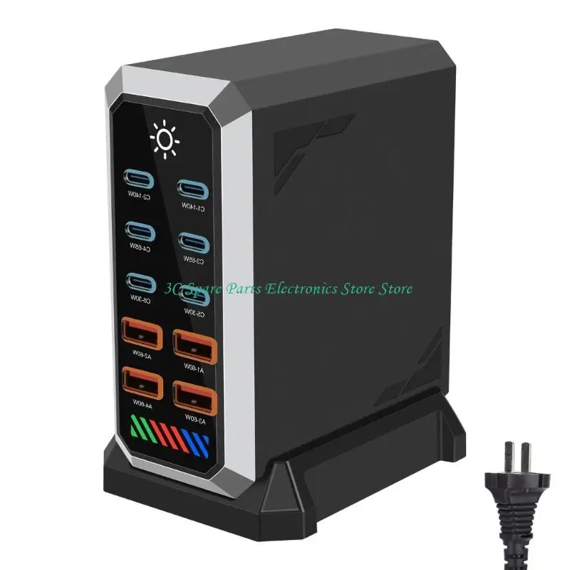 SZ Highly Efficiency 660W Galliums Nitride Chargers Low Energy Consumption Multiport
