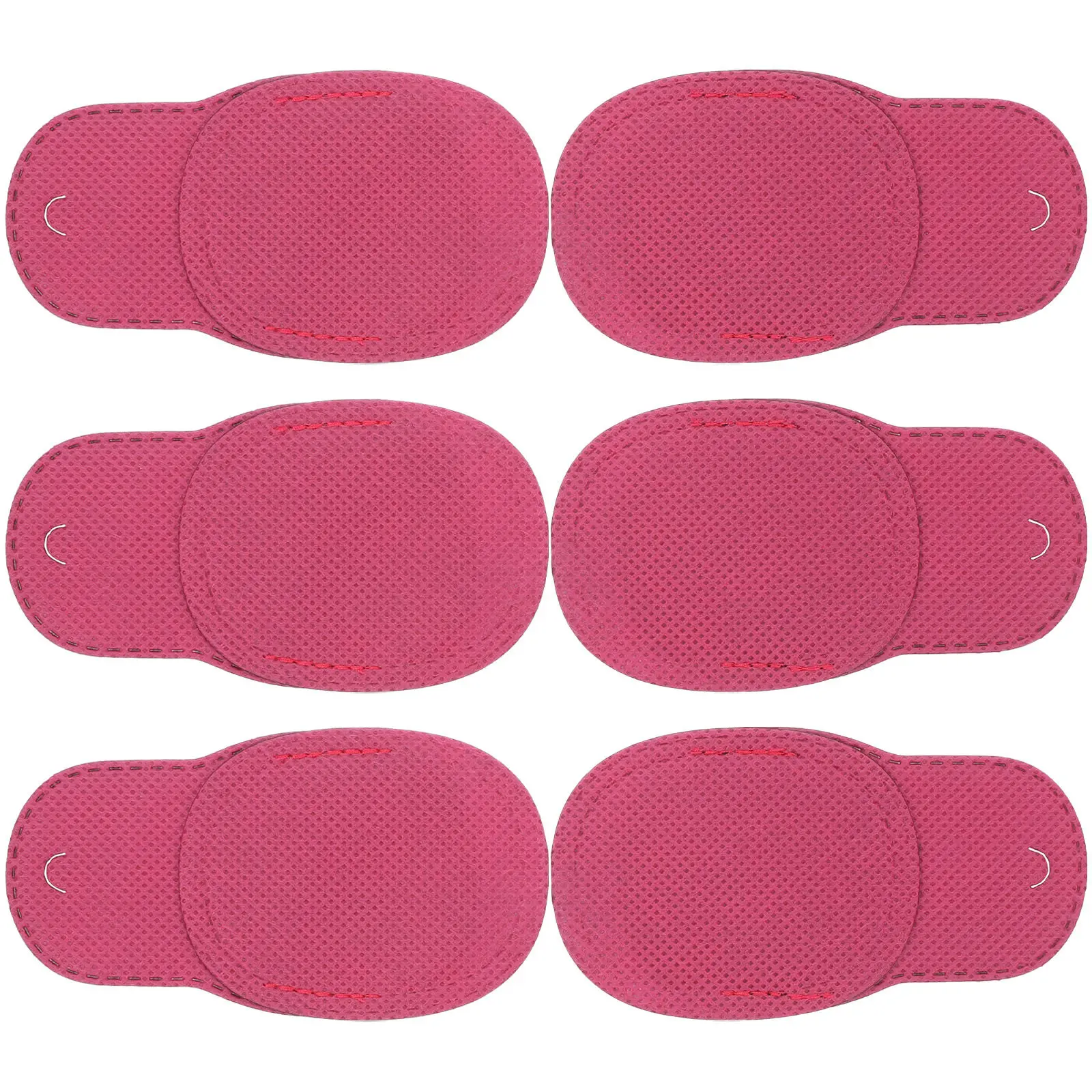 

3Pairs Amblyopia Eye Patches Thin Light Breathable Perfect Fit for Glasses Eyeshades Hole Design Easy Wear Eye