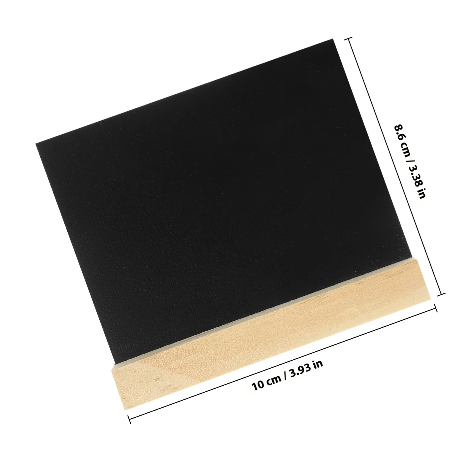 3Pcs Standing Type Mini Chalkboards Double-Sided Small Blackboards Tabletop Chalkboard Signs Party Table Decoration Message