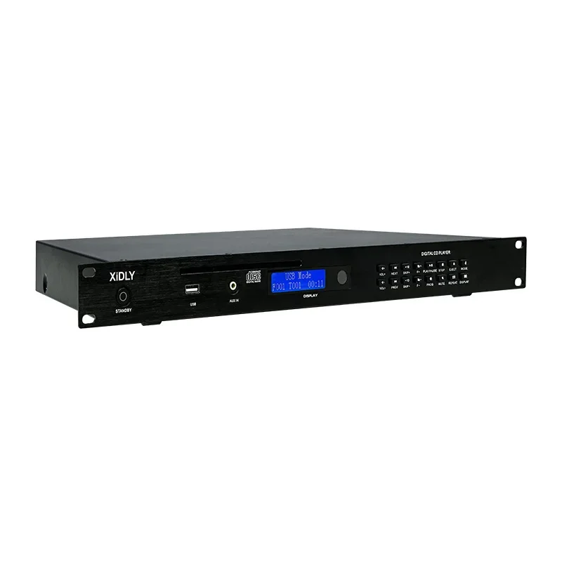 YYHC- Digital 1U Rackmount CD player with USB Blue tooth