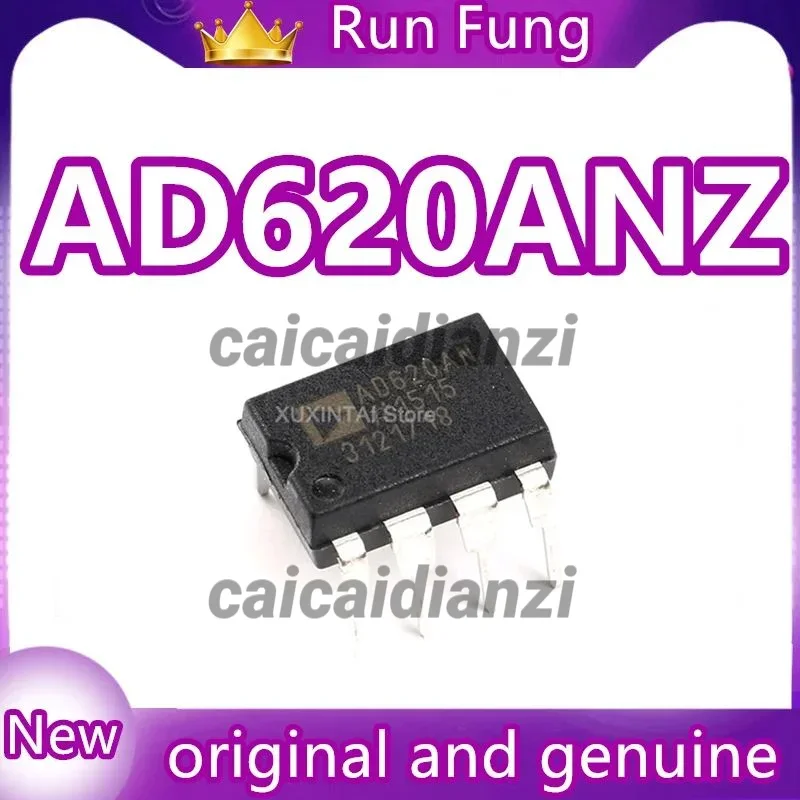 AD620ANZ AD620 Instrumentation Amplifier 1 Circuit 8-PDIP  5Pcs/Lot  New Original