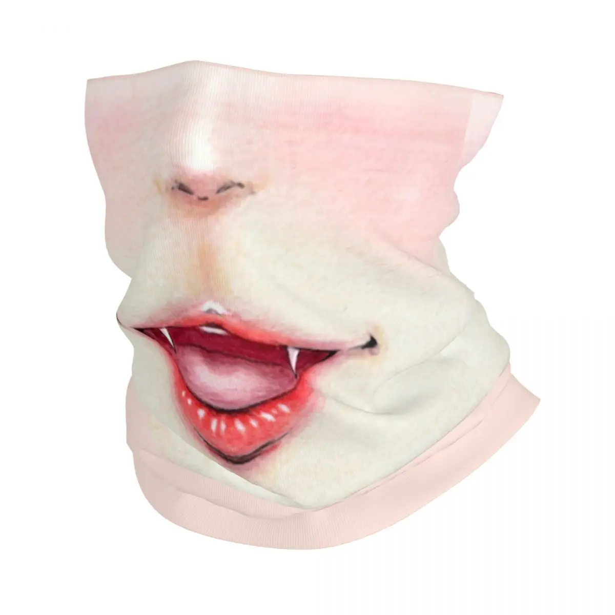 

Каваи аниме клыки вампира бандана шейные гетры для лыжного охоты женский и мужской шарф ужас Хэллоуин повязка на голову теплее