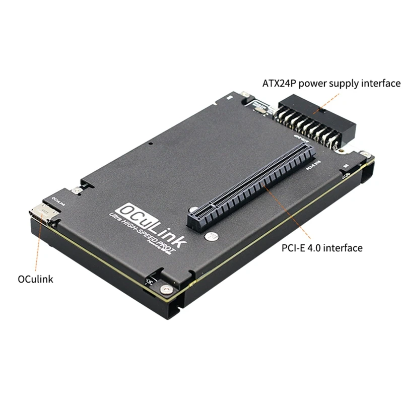 OCuP4V2 OCuLink GPU Dock , NVME M.2 to OCulink Adapter for Laptop Mini PC to Exteral Graphic Card Without