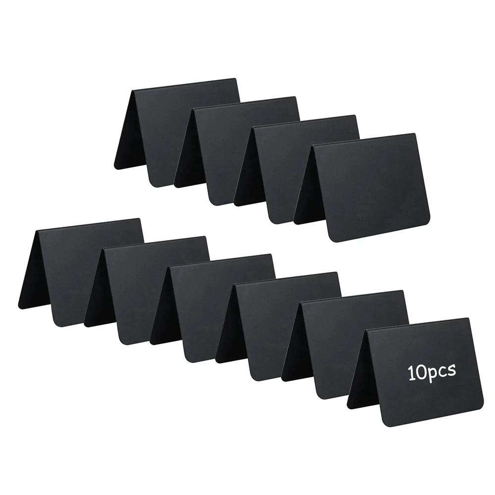 10/20pcs Mini Chalkboards Rectangular Blackboard Double Sided Chalkboards Wedding Birthday Party Home Decor Sign Message Board