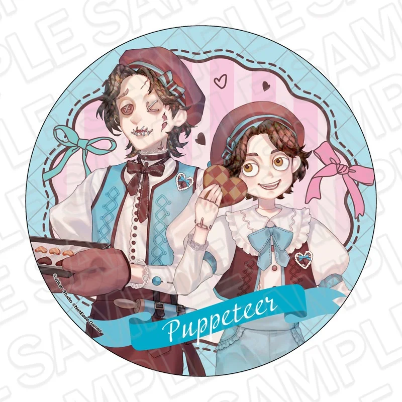 Anime Identity V Game Figure Lucky Guy Reznik Emma Woods Helena Adams 6cm Acrylic Pendant Keychains Bag Charm view 3