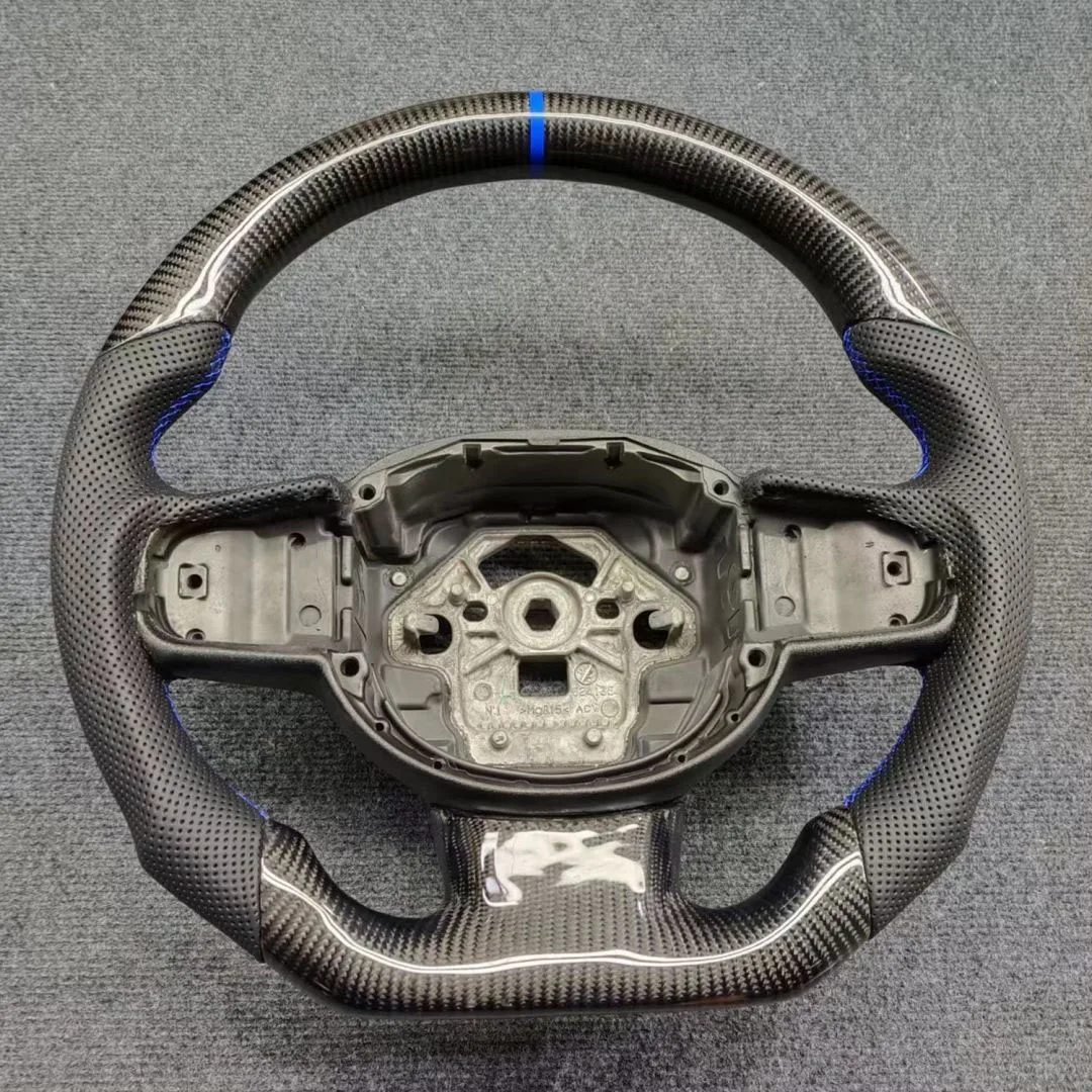 Carbon fiber Leather Steering Wheel For Volvo XC90 S80 XC60 S90 V70 V50 S40 V60 XC70 V40 2017 2018 2019 2020