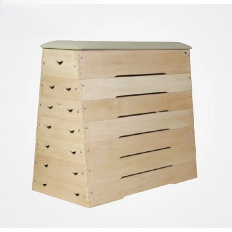 

Seven-level box vaulting TX-1 gymnastics vault seven-section 7-level assisted box vaulting horse Trojan TX-2 five-section 33108