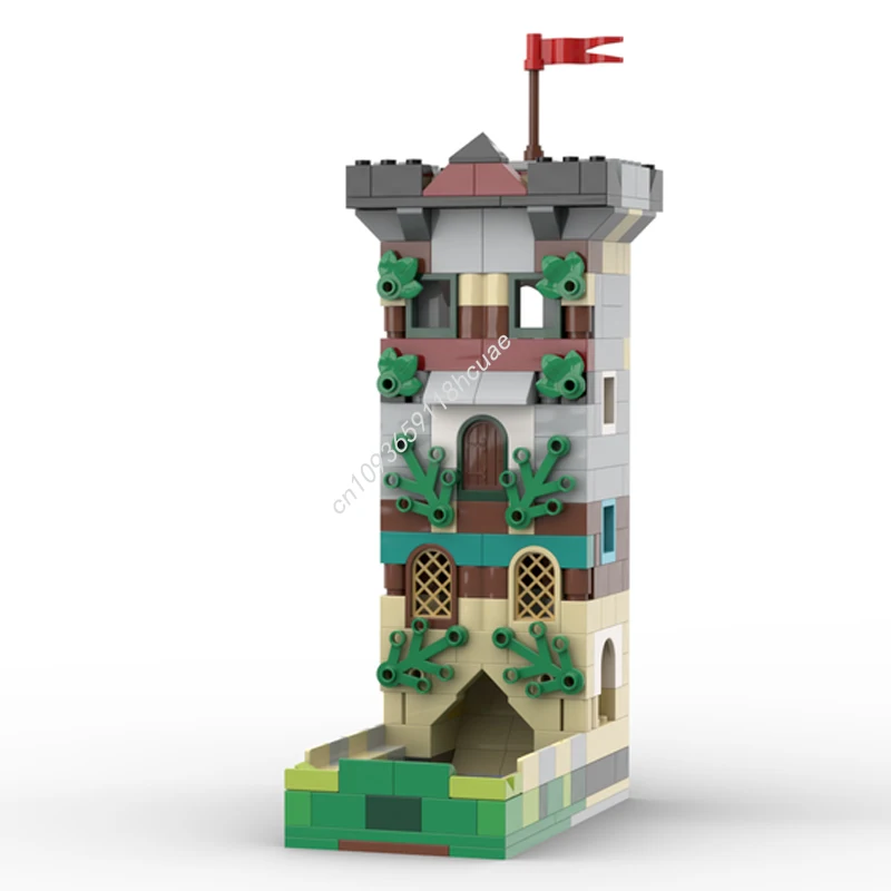 

275 шт. MOC Dice Tower, классические строительные блоки, рождественские развивающие детские игрушки, подарок ручной работы «сделай сам», идеально подходит для творческих взрослых, подарок B