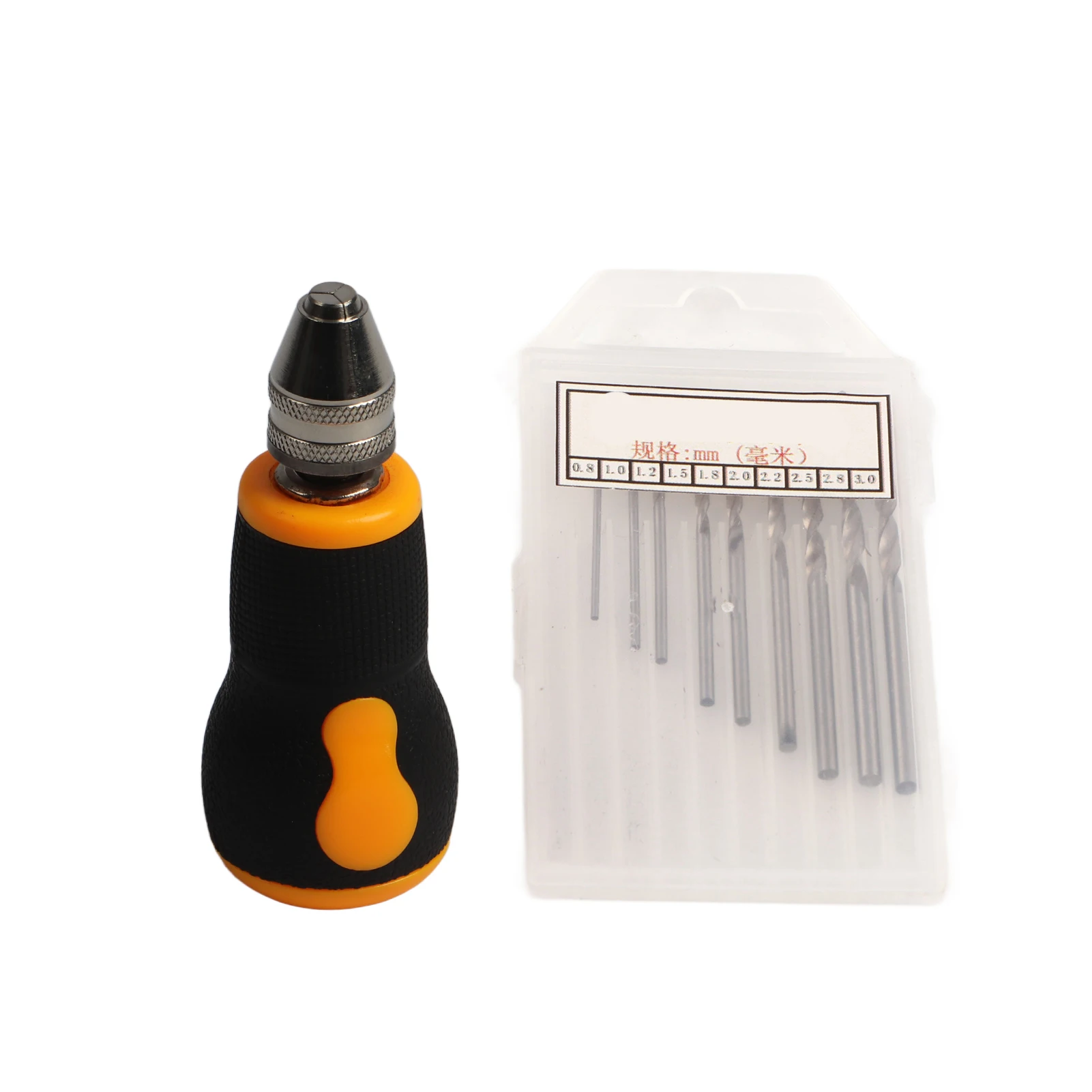Mini  Hand Drill  Mini Portable Tool Set Small Hand Drill &amp Twist Drill Bits 0.83.0mm  Hand Drill