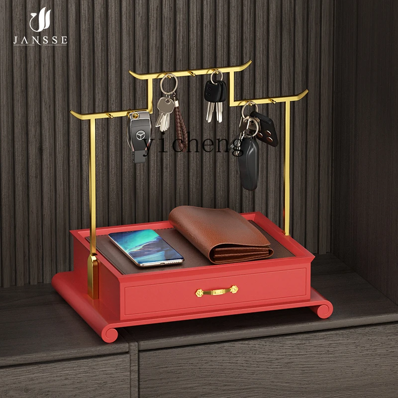 

LX Gift New Wedding Ornament Storage Rack Entryway Key Organizer
