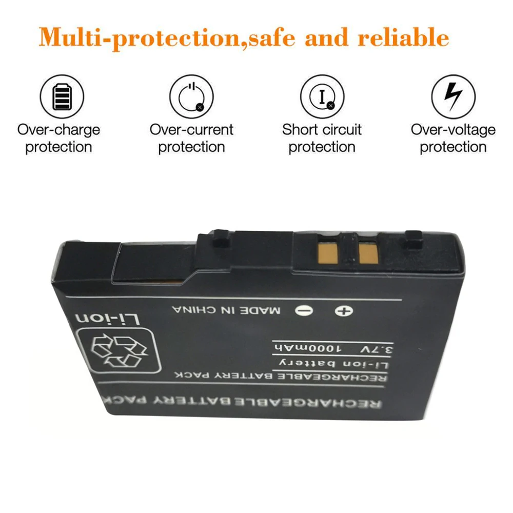 USG-003 akumulator 3.7V 1000mAh wymienny akumulator litowy do gry Nintendo NDSL DSLLitery Micro Usg003 bateria — zdjęcie produktu 3