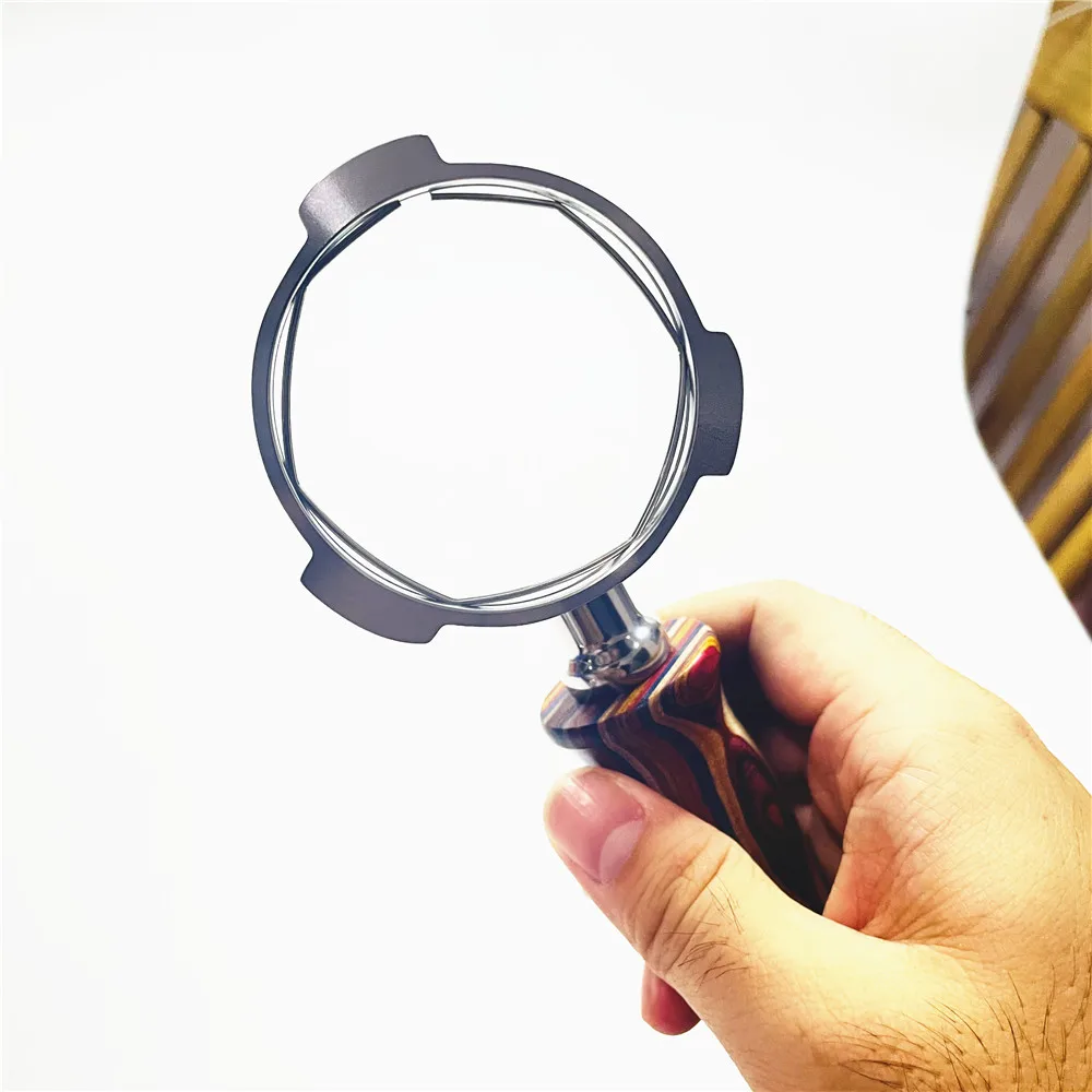 51mm Bottomless Coffee Portafilter Stainless steel basket For Homix Gypas Sachi Nikai Oster Phico Cecotec Hibrew coffee machine