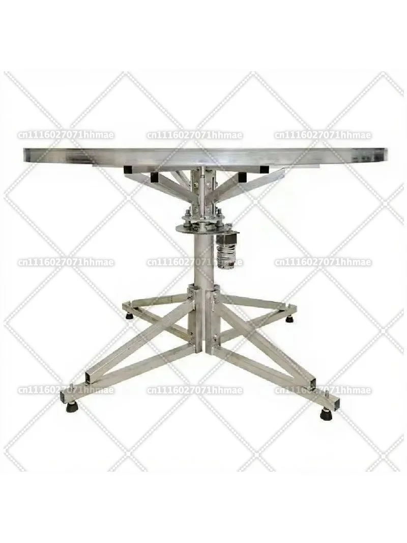 Hotel electric hotel restaurant electric dining table automatic movement steel frame turntable floor 220V rotator