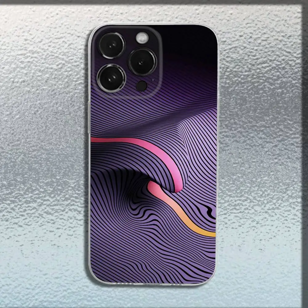 เคสโทรศัพท์ลายศิลปะไซเคเดลิก Tame Impala สำหรับ iPhone 17,16,15,14,13,12,11,Pro,Max,Plus,E,SE4,Air,Mini แบบใส