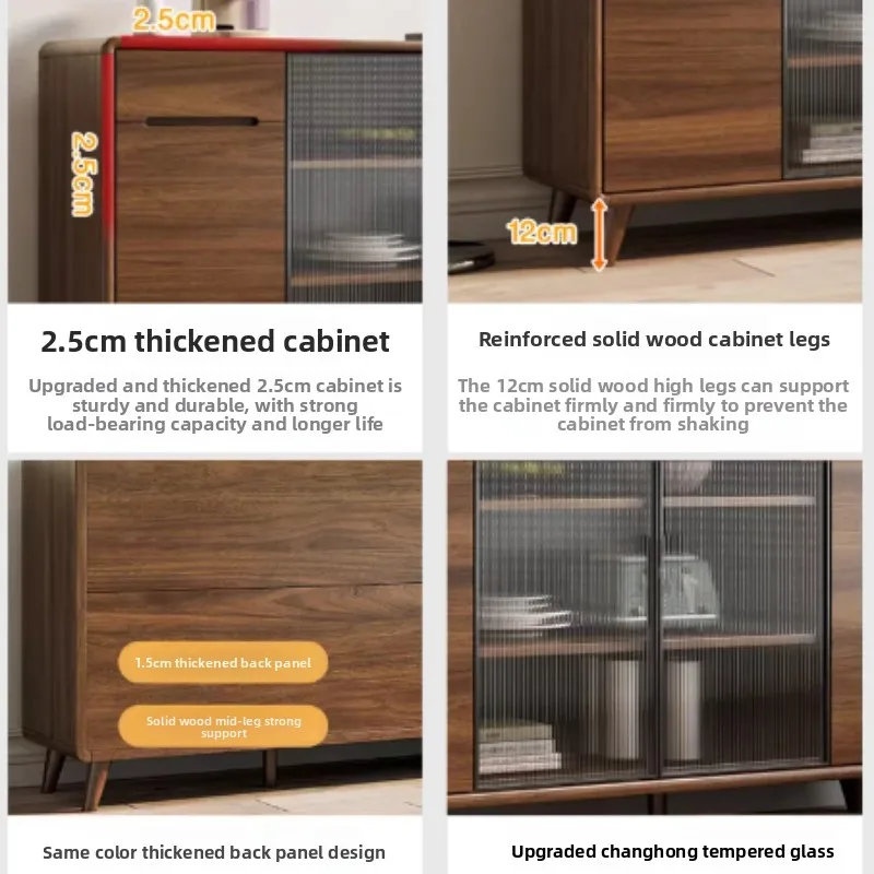 kitchen cabinet Furniture Sideboards Home Dining Room Dresser Mid-century Buffet Cabinet Kitchen Alacena Sideboard Cabinet
