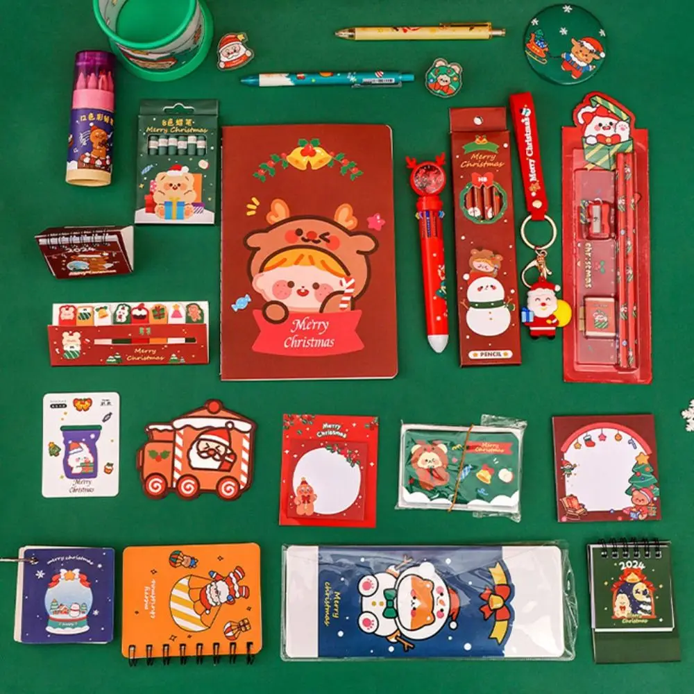 Канцелярские принадлежности с наградами, счастливая сумка, школьные принадлежности, набор канцелярских принадлежностей Lucky, сумка, креативный практичный рождественский набор канцелярских принадлежностей, Рождественский подарок