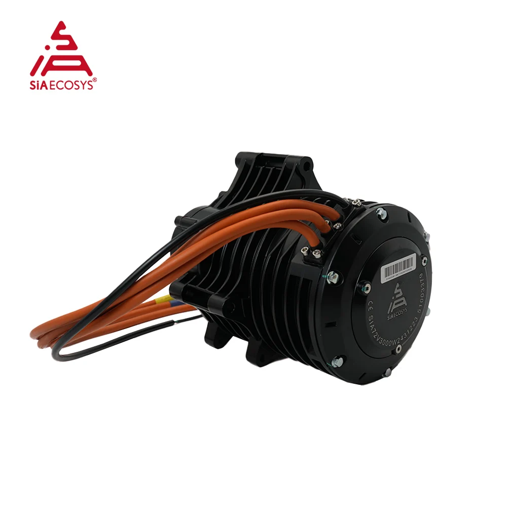 Motore di azionamento centrale QS138 3000W V3 70H con cambio 72V 100kmph per magazzino statunitense per motociclette elettriche
