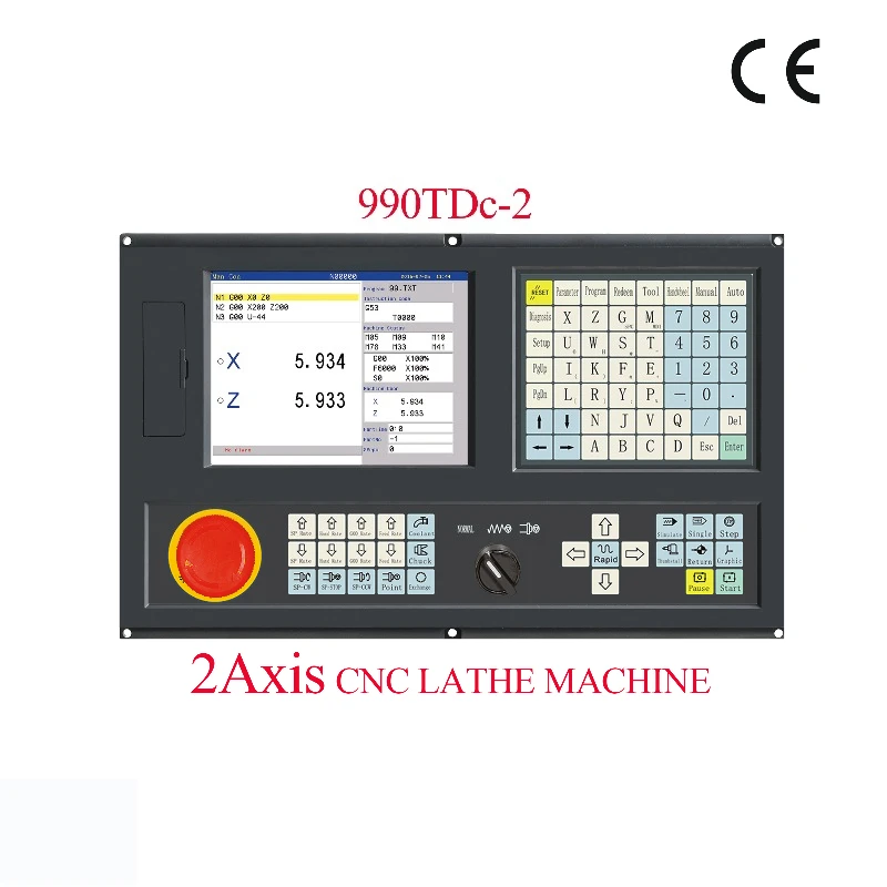 990TDC numerical control lathe controller for numerical control lathe 2 axis 3 axis 4 axis motion control card with ATC
