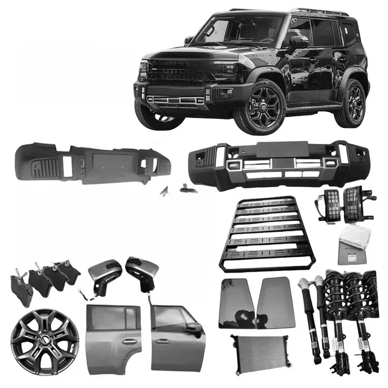 4X4 Offroad Custom Style Facelift Body Kit Exterior Refit Parts for Jetour Traveler T2