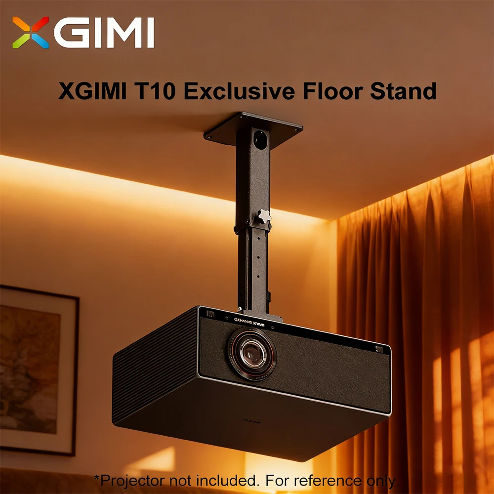 

XGIMI T10 Exclusive: Эксклюзивная напольная подставка с регулировкой, крепление на стену и потолок с четырьмя креплениями – T10: Эксклюзивное крепление для кинопроекторов