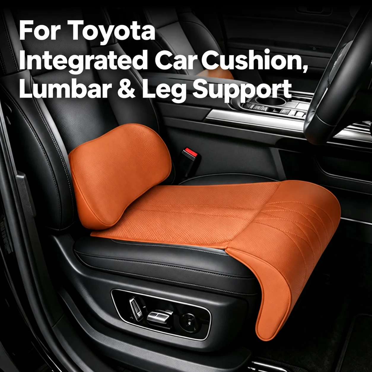 For Toyota Corolla Fortuner Sequoia Auris Avensis YARIS Vios Celica  Rav4 4Runner Integrated Car Cushion, Lumbar & Leg Support
