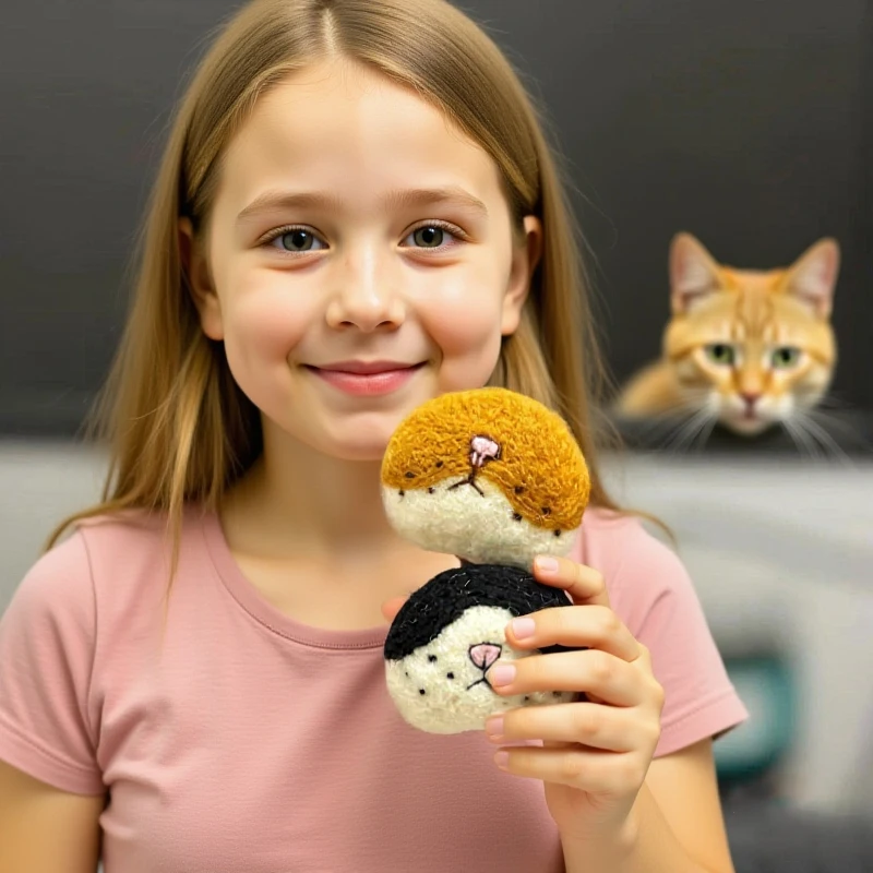 حامل تخزين شعيرات القط ورأى حلية شعيرات شعر القط مجموعة القط Vibrissae تذكار الحيوانات الأليفة هدية تذكارية ديكور المنزل