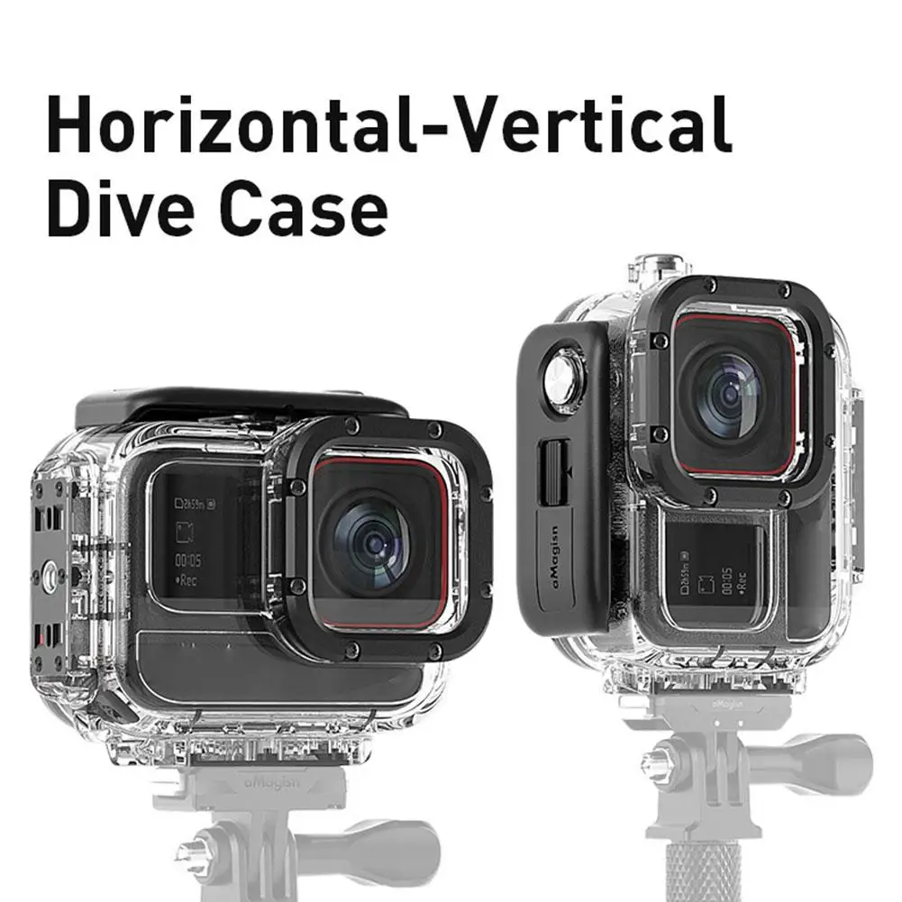 

60M Dive Case Waterproof Housing For Insta360 Ace/Ace Pro Protective Cover Shell For Insta360 Ace Pro Sports Camera Accesso L2K3