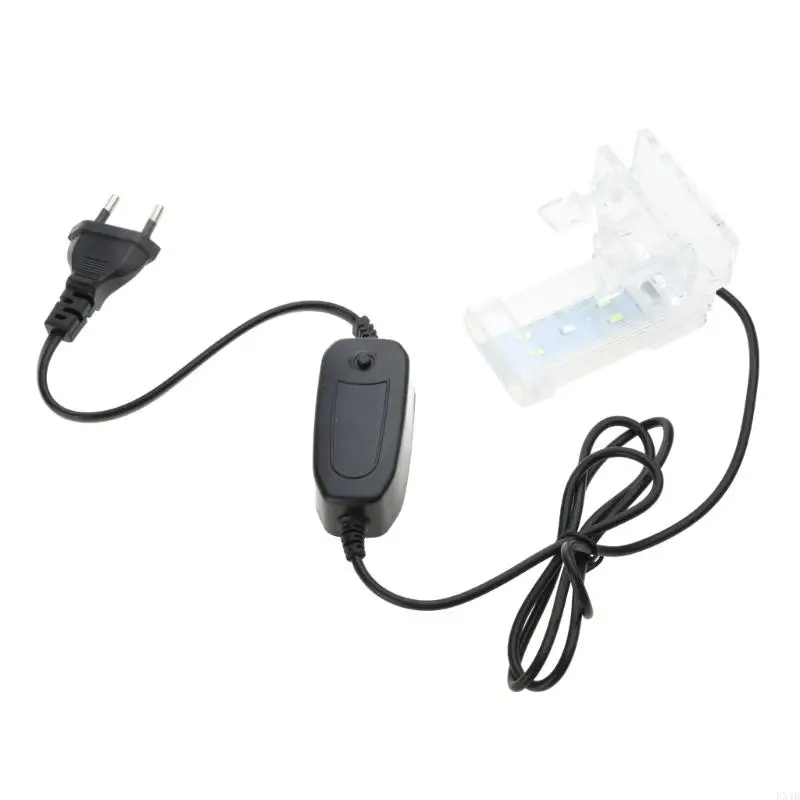 Đèn LED ánh sáng hồ cá KX4B cho cá cho bể Tiết kiệm năng lượng cao sáng và ánh sáng màu xanh da trời
