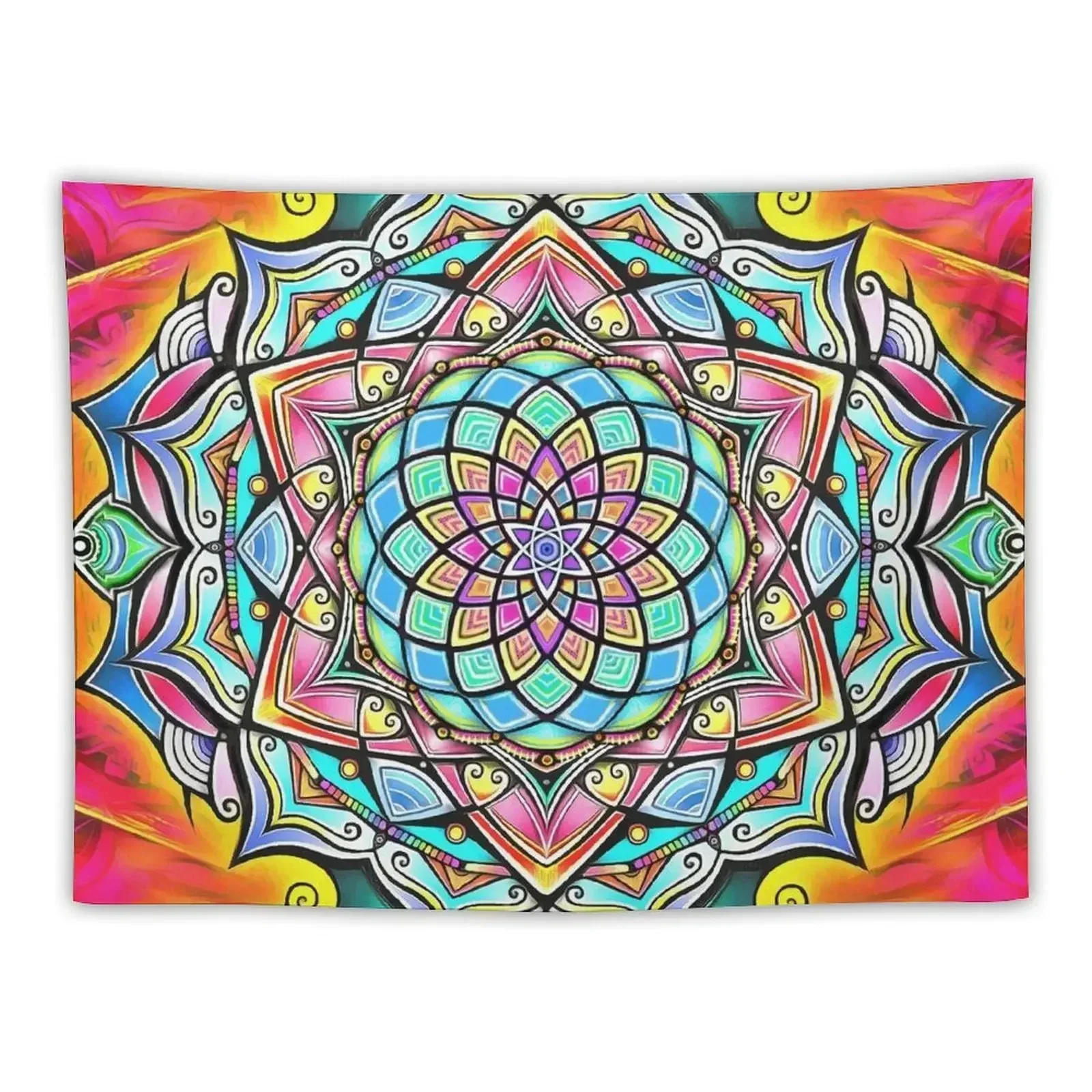 

Mandala HD 2 Tapestry House Decorations Aesthetic Home Decor Wall Hanging Tapestry
