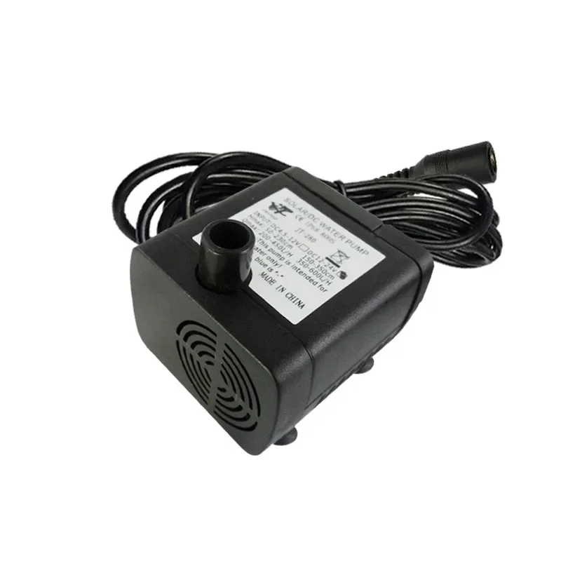 12V24V micro DC brushless pump Solar submersible pump high lift silent DIY wave pump aquarium