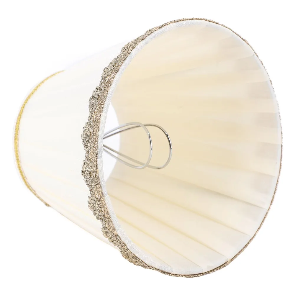 

6PCS Simple Fabric Lampshade Clip On Design 4.9 inch Height Lamp Cover Wall Lamp Shade Floor Lamp