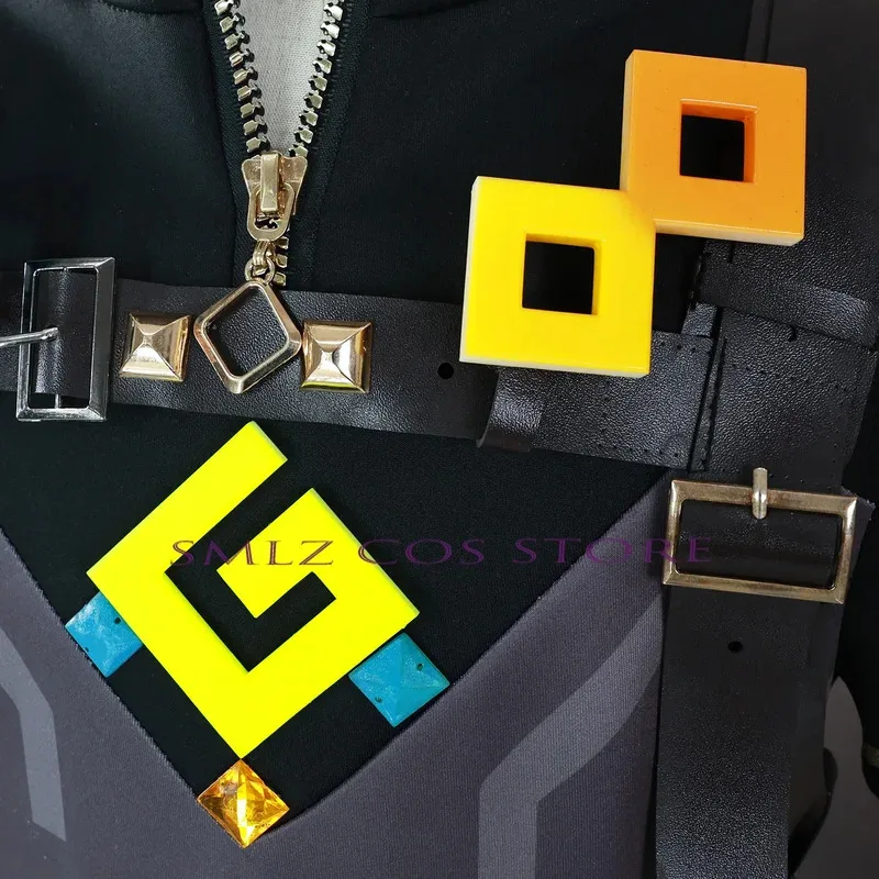 أزياء أنيمي كينيش التأثيرية جينش إنيمباكت زي موحد إكسسوارات شعر مستعار مجموعة أنيمي لعب الأدوار الزي دعامة حفلات الهالوين للرجال