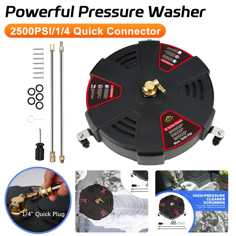 nettoyeur-haute-pression-en-plastique-de-13-pouces-2500-psi-puissant-avec-connecteur-rapide-en-acier-inoxydable-1-4-et-nettoyeur-de-surface-a-3-roues