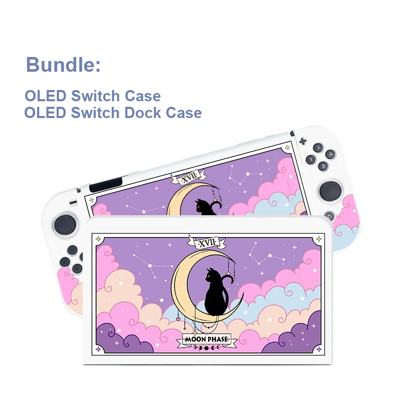 Oled Fall Nintendo Schalter Dockable Schutzhülle Abdeckung Für Nintendo Schalter Oled Shell JoyCon Controller Fall Für NS Schalter