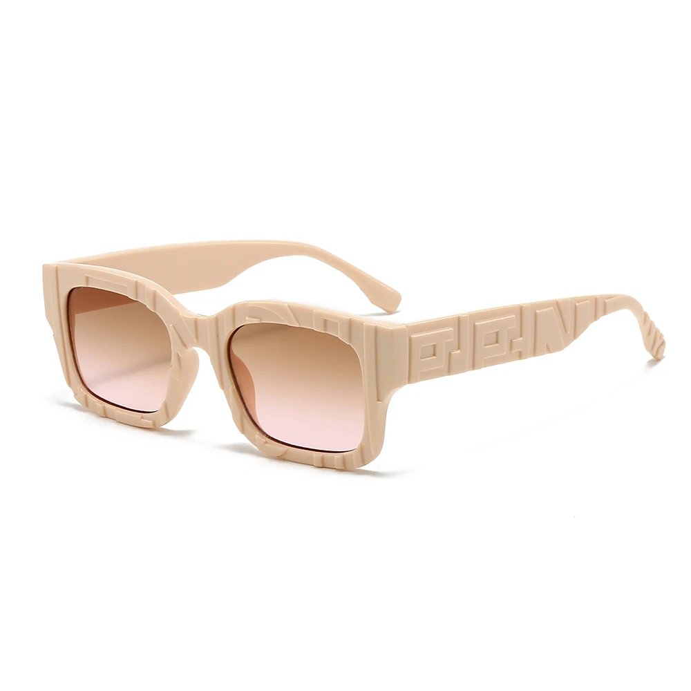 

Square letter sunglasses with small frame ins, personalized concave sunglasses, hip-hop sunglasses for women