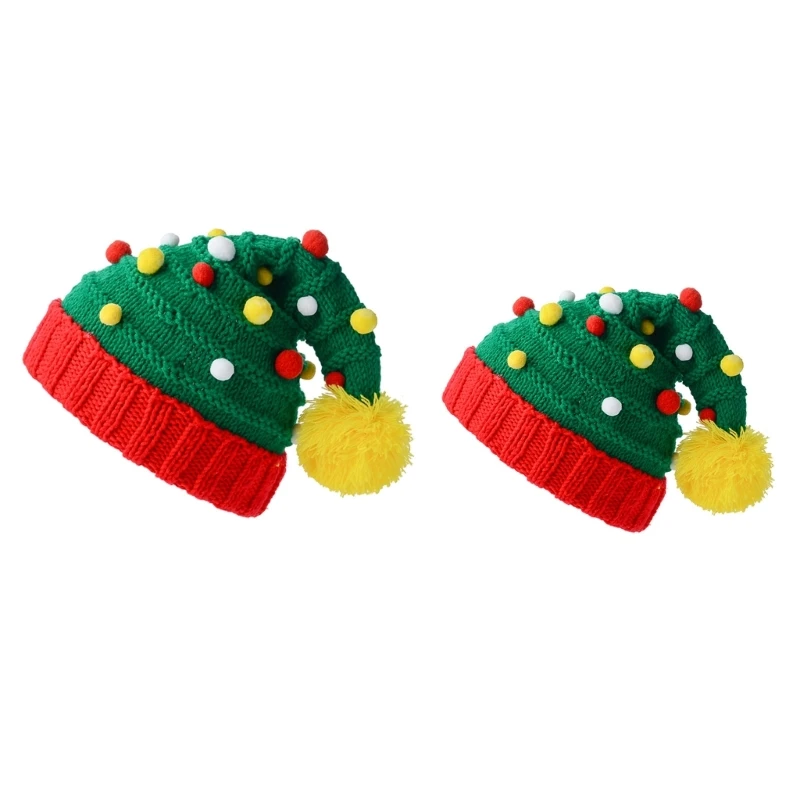 Carnival Christmas Hat Santa Hat Xmas Holiday Hat Unisex Thick Comfort Hats D08D