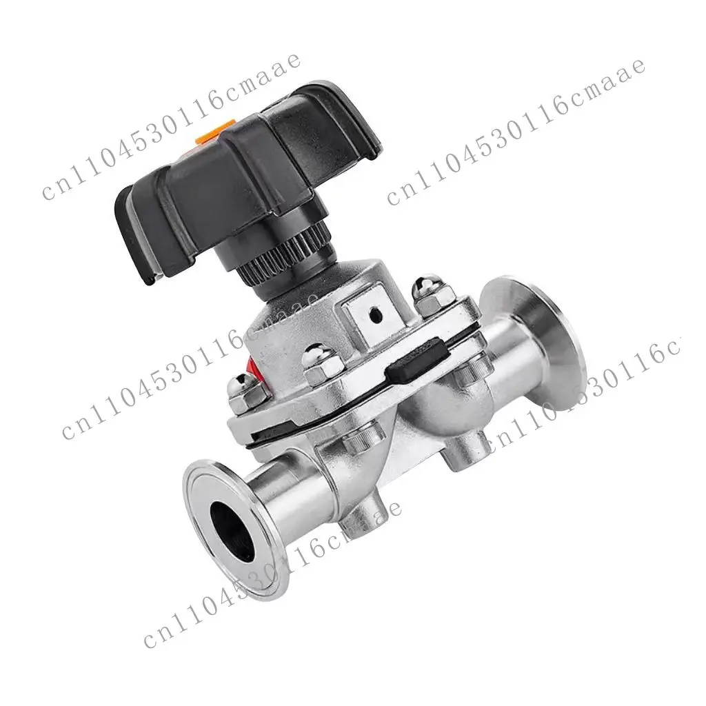 Sanitary diaphragm valve, manual quick installation diaphragm valve New manual quick installation diaphragm valve