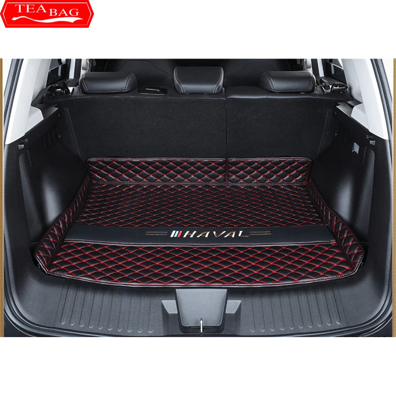 For GWM Haval Dargo 2022 2021 Car Styling Trunk Protection PU Leather Mat Catpet Interior Modification Cover Part Accessories