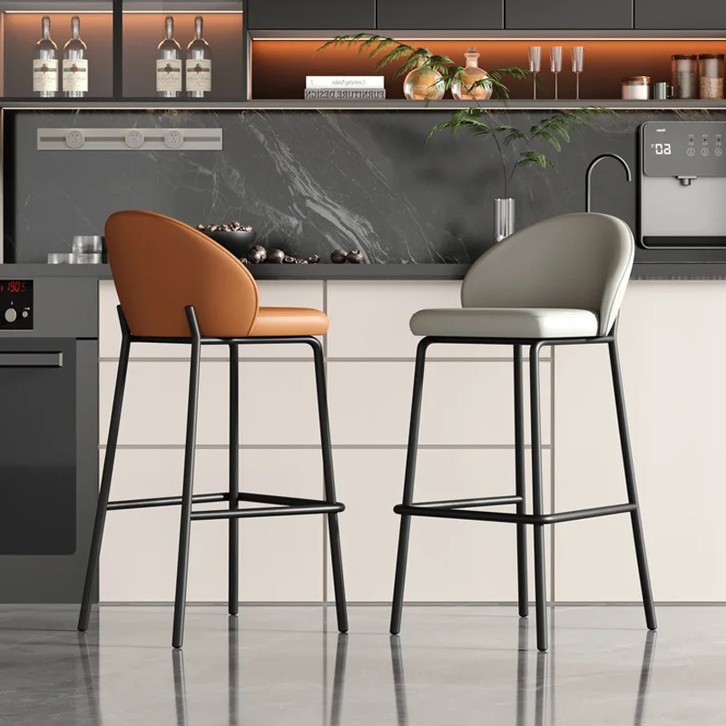 

Bar Chairs Modern and Minimalist High Stools Nordic Coffee Shops bar Chairs Use Island Platforms