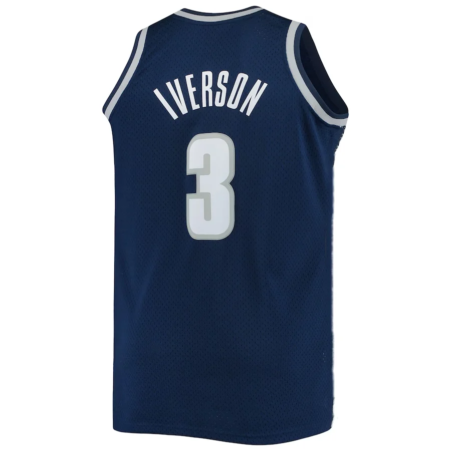 

Summer Tank Top Men Trained Clothing Vest NO3 Iverson Basketball Vest Quick Drying Breathable Sport Gold Jersey Sleeveless Tees