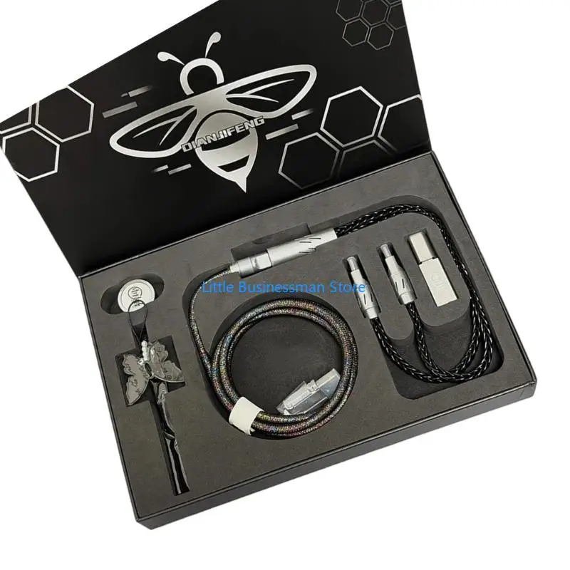 Desktop-Computer-Kabel-Set für Tastatur, Maus, USB-C-Speicher, Verwendung M76A – Detail 10