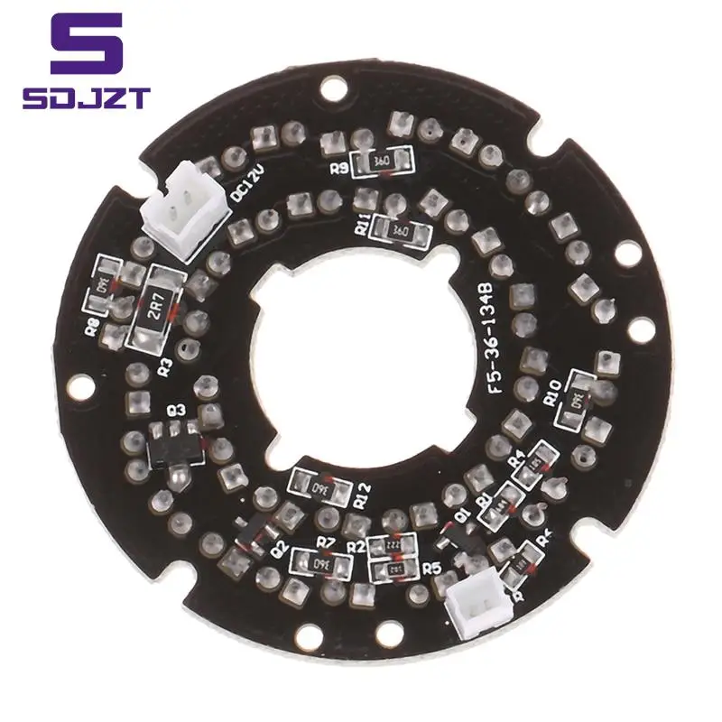 IR 36 LED Light Board 850nm Infrared Lamp Board Module for Day Night Vision Camera Security Camera High Definition