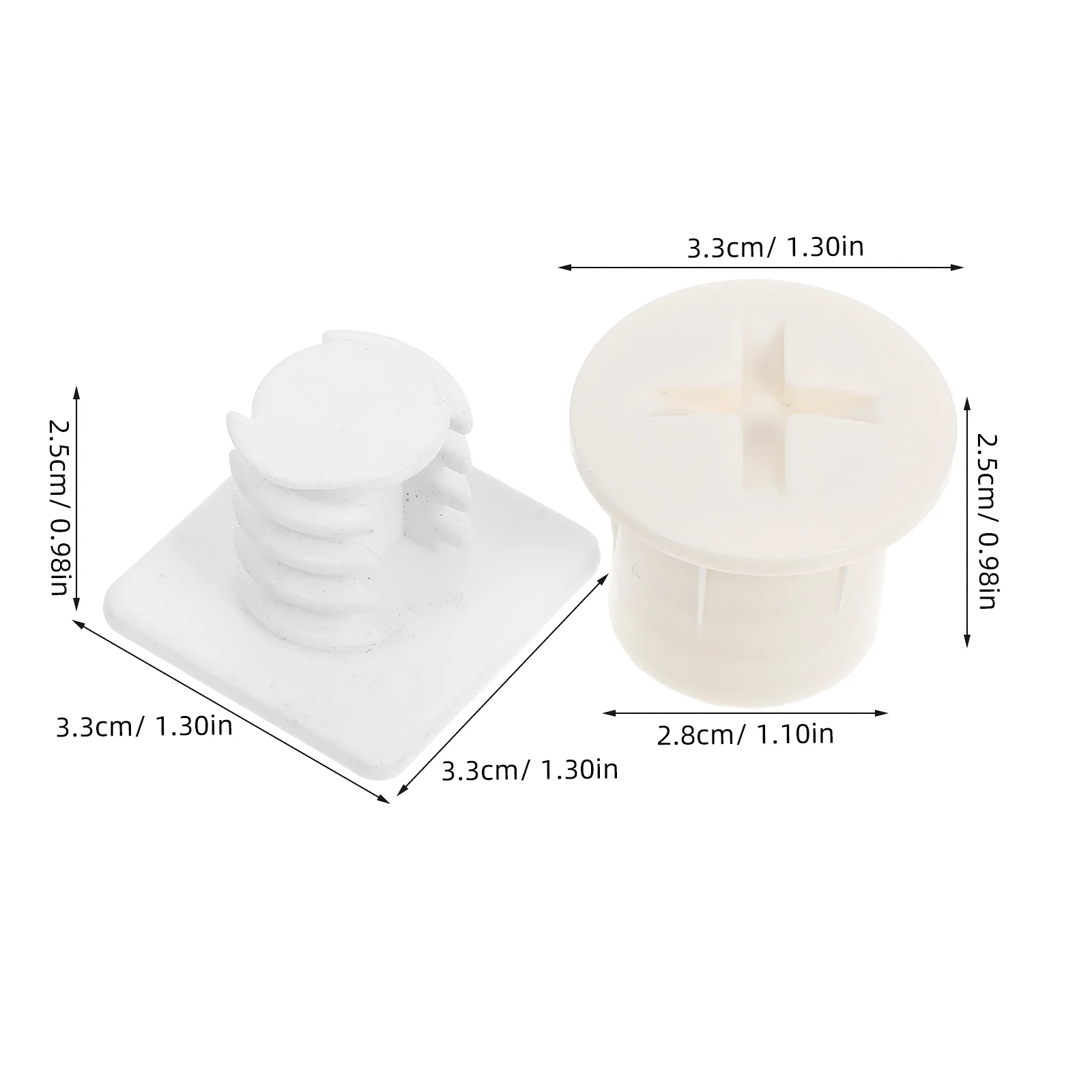 Bouchons à vis de fixation coulissante en plastique, 8 pièces, équipement de terrain de jeu pour enfants en plein air, balançoires, accessoire de remplacement